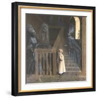 The Party on the Stairs-Adelaide Claxton-Framed Giclee Print