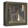 The Party on the Stairs-Adelaide Claxton-Framed Premier Image Canvas