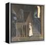 The Party on the Stairs-Adelaide Claxton-Framed Premier Image Canvas