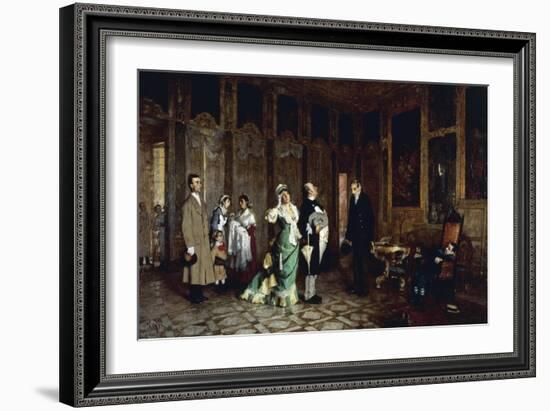 The Parvenus, 1872-1877-Luigi Rossi-Framed Giclee Print