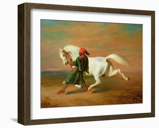 The Pasha's Pride-Alfred De Dreux-Framed Giclee Print