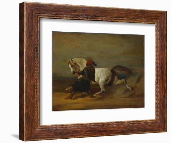 The Pasha's Pride-Alfred De Dreux-Framed Giclee Print