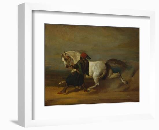 The Pasha's Pride-Alfred De Dreux-Framed Giclee Print