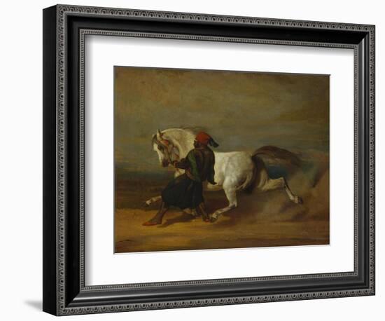 The Pasha's Pride-Alfred De Dreux-Framed Giclee Print