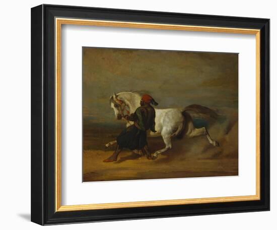 The Pasha's Pride-Alfred De Dreux-Framed Giclee Print