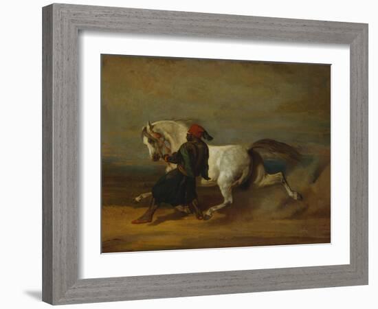 The Pasha's Pride-Alfred De Dreux-Framed Giclee Print