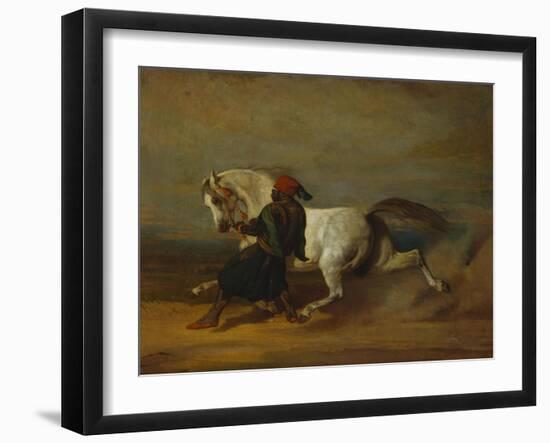 The Pasha's Pride-Alfred De Dreux-Framed Giclee Print