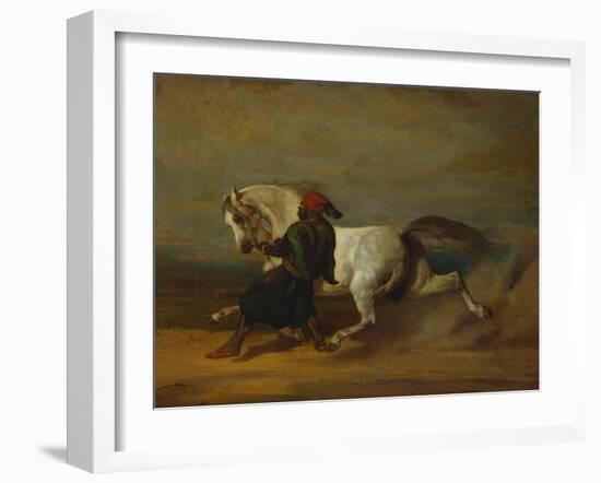 The Pasha's Pride-Alfred De Dreux-Framed Giclee Print