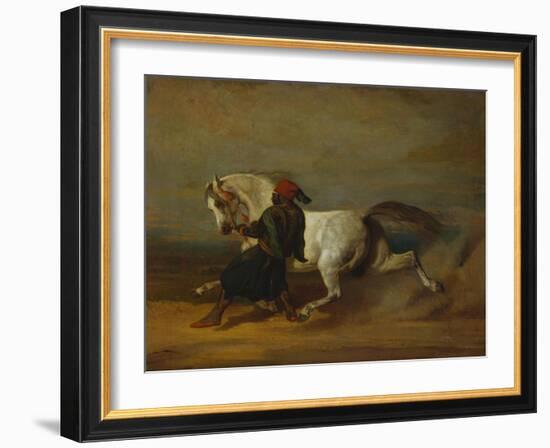 The Pasha's Pride-Alfred De Dreux-Framed Giclee Print