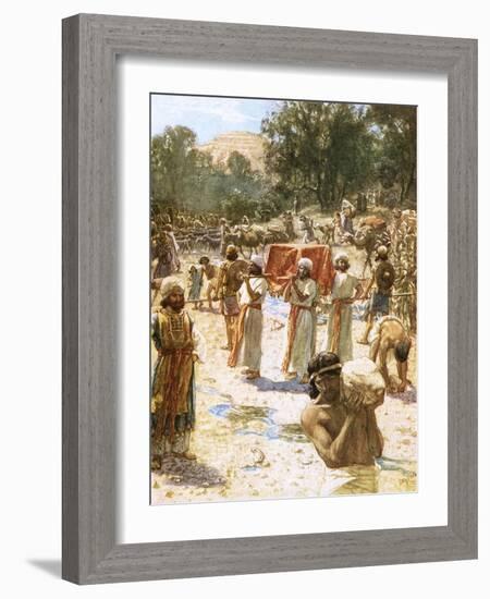 The Passage of Jordan-William Brassey Hole-Framed Giclee Print