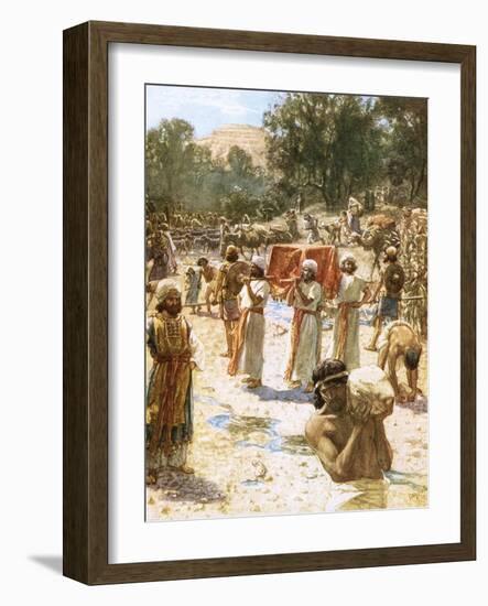 The Passage of Jordan-William Brassey Hole-Framed Giclee Print