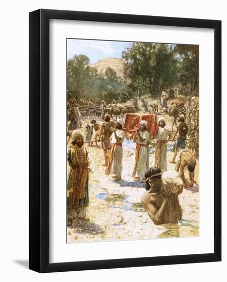 The Passage of Jordan-William Brassey Hole-Framed Giclee Print