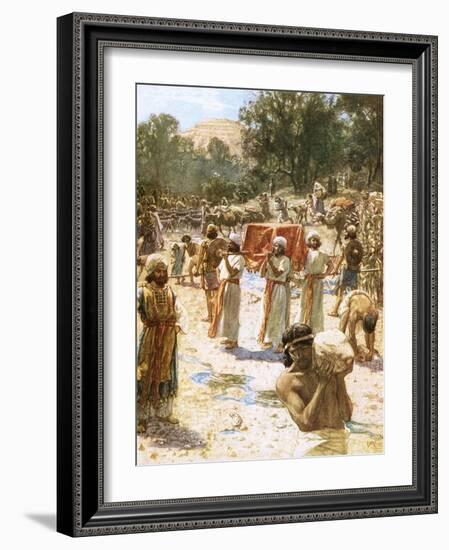 The Passage of Jordan-William Brassey Hole-Framed Giclee Print