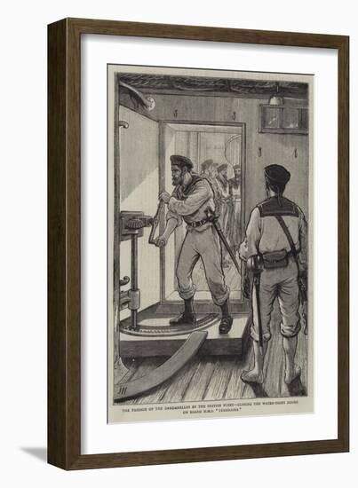 The Passage of the Dardanelles by the British Fleet-Joseph Nash-Framed Giclee Print