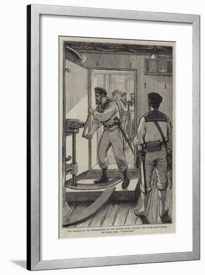 The Passage of the Dardanelles by the British Fleet-Joseph Nash-Framed Giclee Print