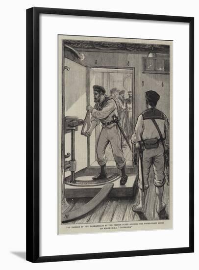 The Passage of the Dardanelles by the British Fleet-Joseph Nash-Framed Giclee Print