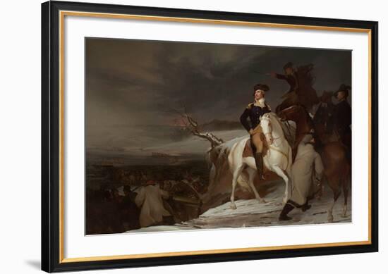 The Passage of the Delaware, c.1819-Thomas Sully-Framed Art Print
