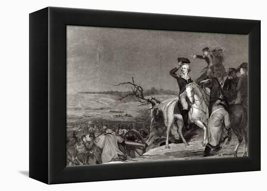 The Passage of the Delaware in 1776, Engraved by J.N. Gimbrede For 'The New York Mirror-Thomas Sully-Framed Premier Image Canvas