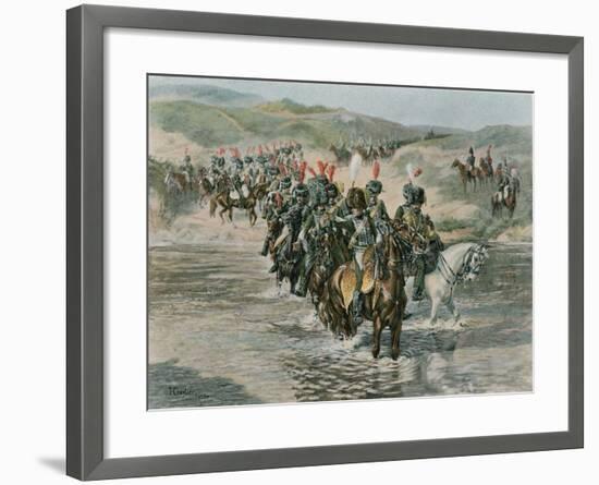 The Passage of the Ford-null-Framed Giclee Print