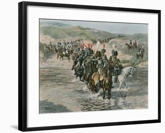 The Passage of the Ford-null-Framed Giclee Print