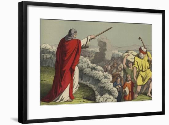 The Passage of the Red Sea-null-Framed Giclee Print