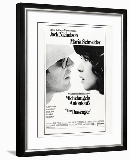 The Passenger, 1975 (Professione: Reporter)-null-Framed Giclee Print