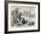 The Passengers and Equipment of Admiral Gueydon Shipwrecked on the African Coast, 1903-null-Framed Giclee Print