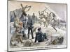 The Passengers and Equipment of Admiral Gueydon Shipwrecked on the African Coast, 1903-null-Mounted Giclee Print