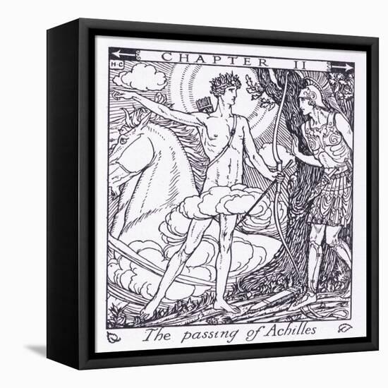 The Passing of Achilles-Herbert Cole-Framed Premier Image Canvas