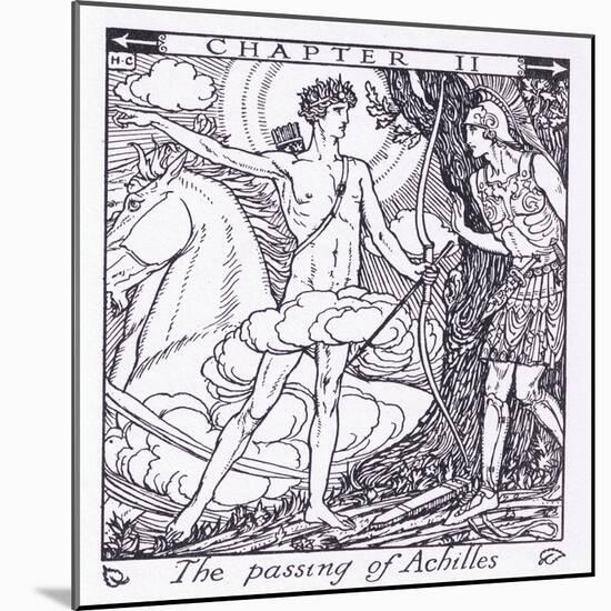 The Passing of Achilles-Herbert Cole-Mounted Giclee Print