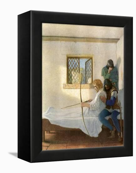 The Passing of Robin Hood-Newell Convers Wyeth-Framed Premier Image Canvas