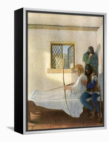 The Passing of Robin Hood-Newell Convers Wyeth-Framed Premier Image Canvas