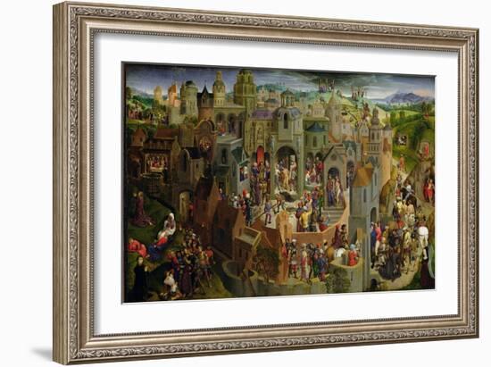 The Passion, 1470-71-Hans Memling-Framed Giclee Print