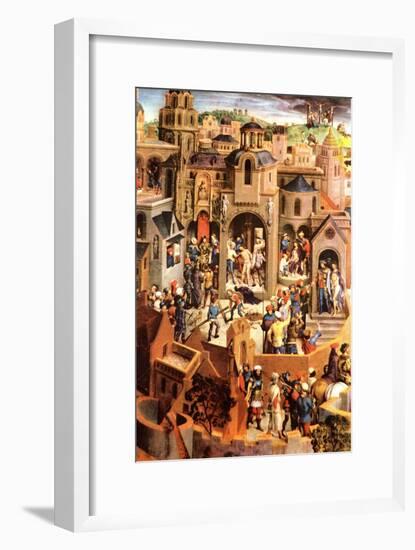 The Passion of Christ-Hans Memling-Framed Art Print