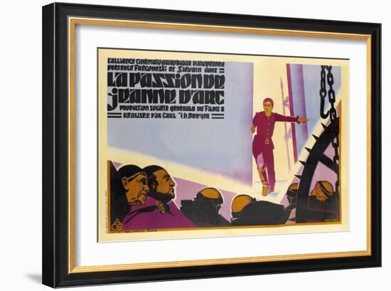 The Passion of Joan of Arc, 1928 (La Passion De Jeanne D'Arc)-null-Framed Giclee Print