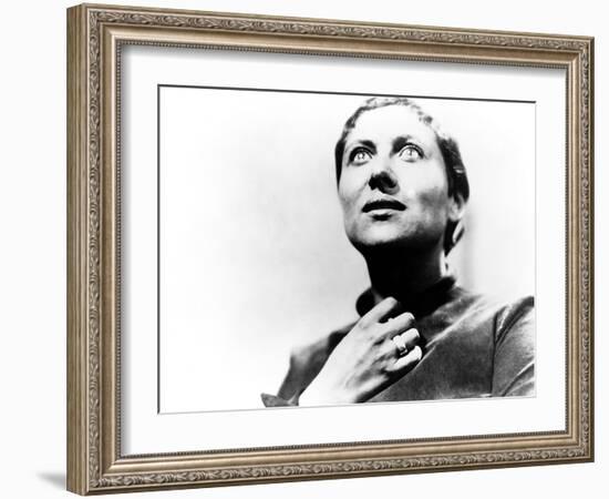 The Passion Of Joan Of Arc, (aka La Passion De Jeanne D'Arc), Maria Falconetti, 1928-null-Framed Photo