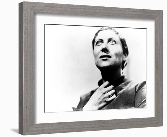 The Passion Of Joan Of Arc, (aka La Passion De Jeanne D'Arc), Maria Falconetti, 1928-null-Framed Photo