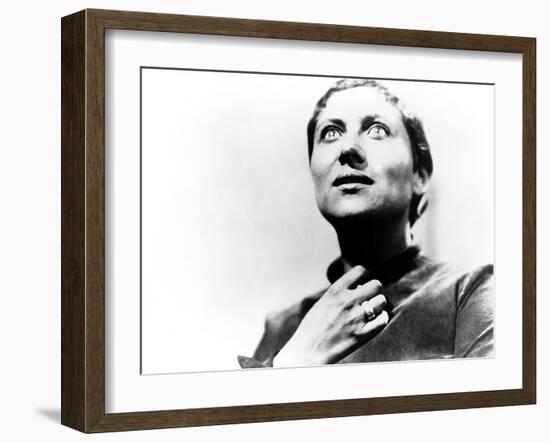 The Passion Of Joan Of Arc, (aka La Passion De Jeanne D'Arc), Maria Falconetti, 1928-null-Framed Photo