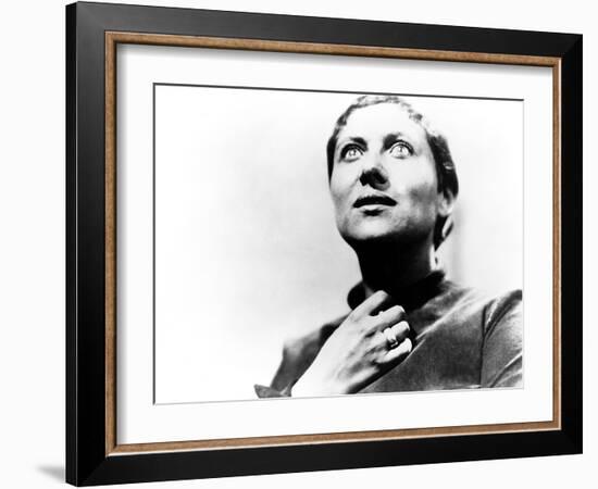 The Passion Of Joan Of Arc, (aka La Passion De Jeanne D'Arc), Maria Falconetti, 1928-null-Framed Photo