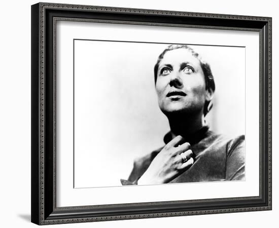 The Passion Of Joan Of Arc, (aka La Passion De Jeanne D'Arc), Maria Falconetti, 1928-null-Framed Photo