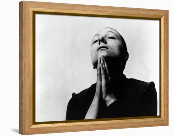 The Passion Of Joan Of Arc, (aka La Passion De Jeanne D'Arc), Maria Falconetti, 1928-null-Framed Stretched Canvas