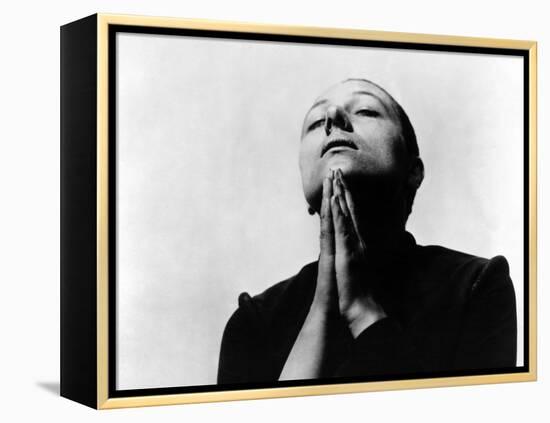 The Passion Of Joan Of Arc, (aka La Passion De Jeanne D'Arc), Maria Falconetti, 1928-null-Framed Stretched Canvas