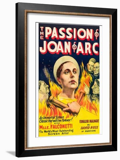 The Passion of Joan of Arc-null-Framed Art Print