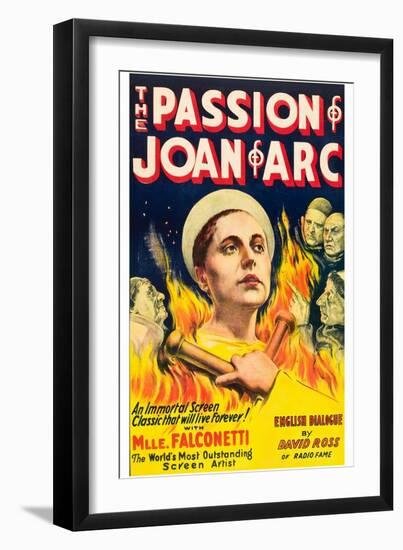 The Passion of Joan of Arc-null-Framed Art Print