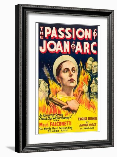 The Passion of Joan of Arc-null-Framed Art Print