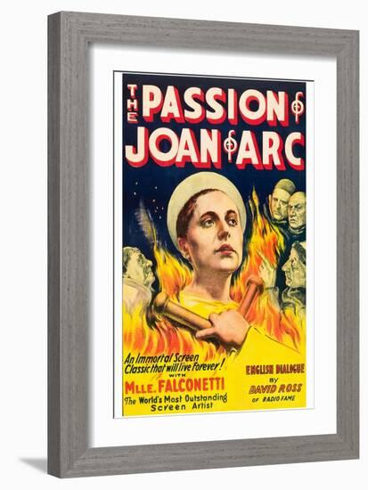 The Passion of Joan of Arc-null-Framed Premium Giclee Print