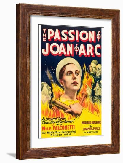 The Passion of Joan of Arc-null-Framed Premium Giclee Print