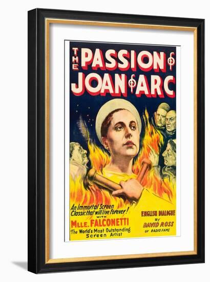 The Passion of Joan of Arc-null-Framed Premium Giclee Print