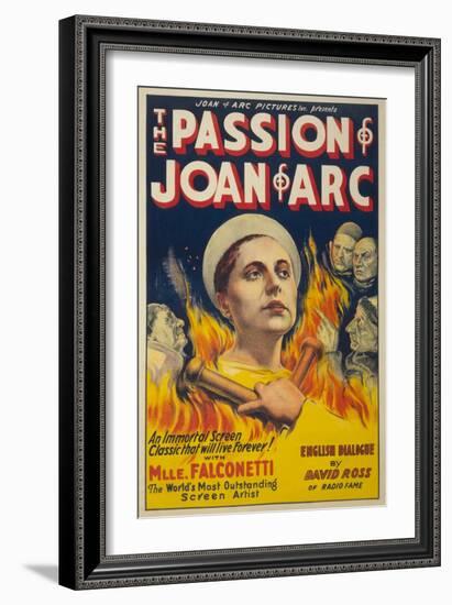 The Passion of Joan of Arc-Eloquent Press-Framed Art Print