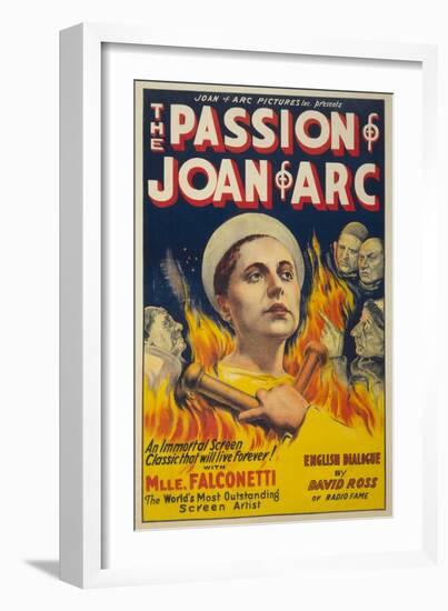 The Passion of Joan of Arc-Eloquent Press-Framed Premium Giclee Print